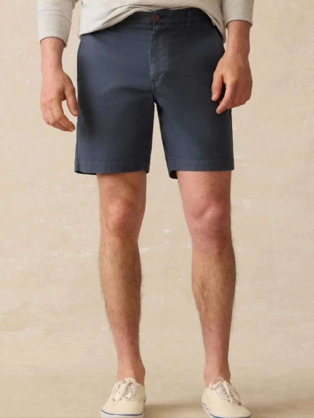 Faherty Essential Chino Short Navy Men's 32 8